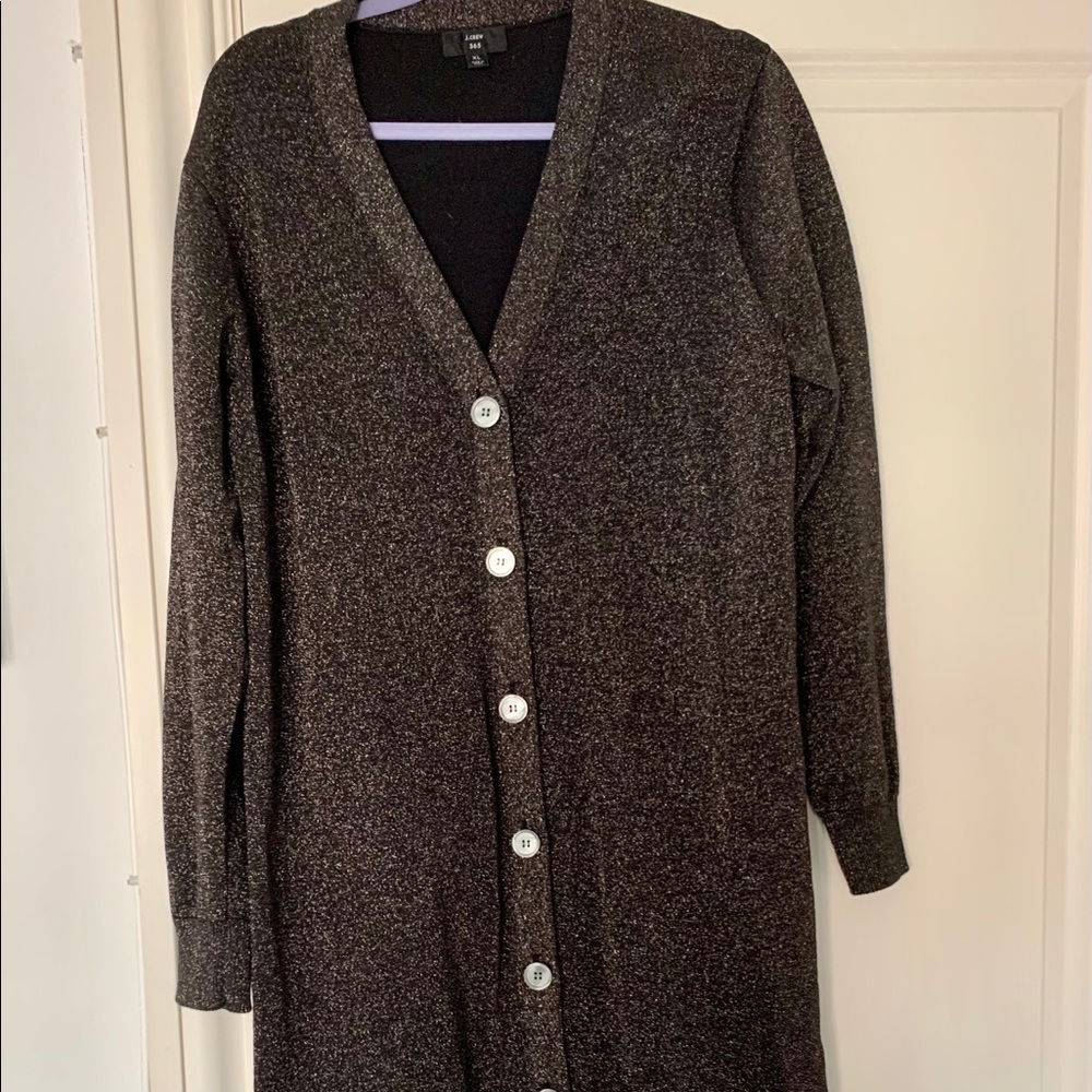 Jcrew sparkle sweater dress
